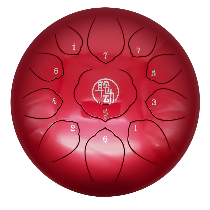 聆動(dòng)·如意空靈鼓-中國(guó)紅